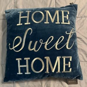 Rodeo Home velvet down pillow NWT